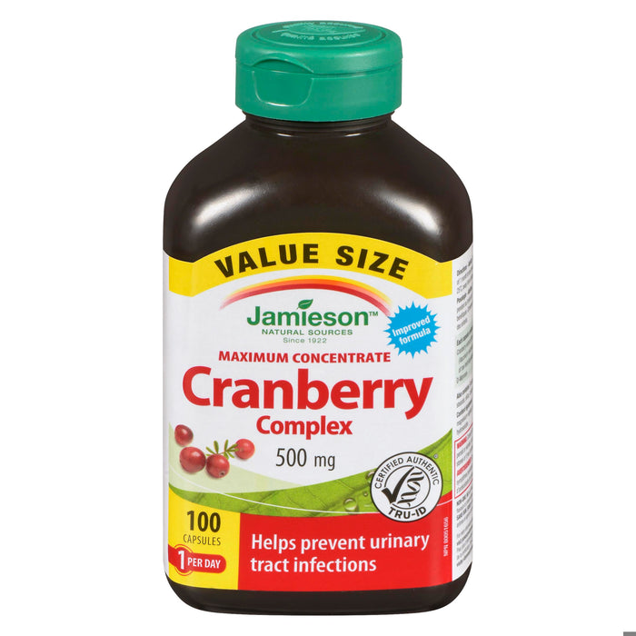 CRANBERRY COMPLEX CAPS 100 JAMIESON