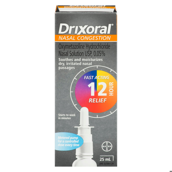 DRIXORAL NASAL CONGESTION METERED PUMP 25ML