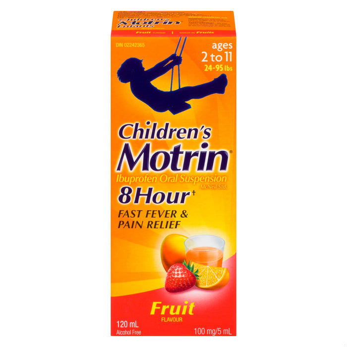MOTRIN SUSP LIQ TROPICAL PUNCH 120ML