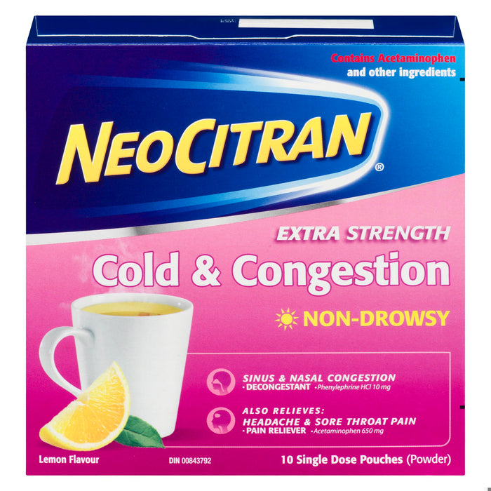 NEO CITRAN COLD & CONGESTION XST 10