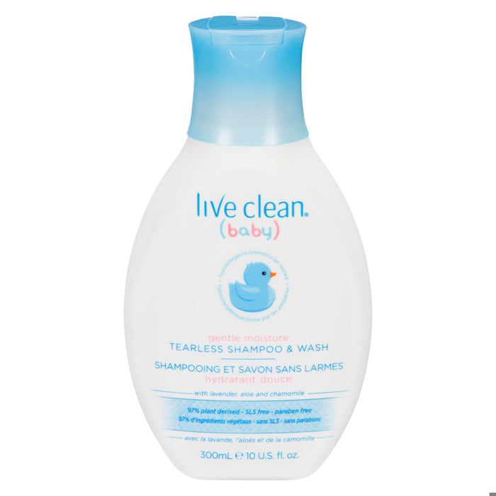 LIVE CLEAN BABY SHP & WASH 300ML