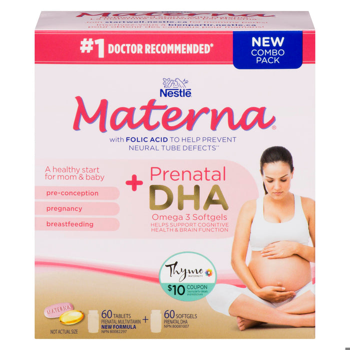MATERNA+DHA TWIN PACK 2X60