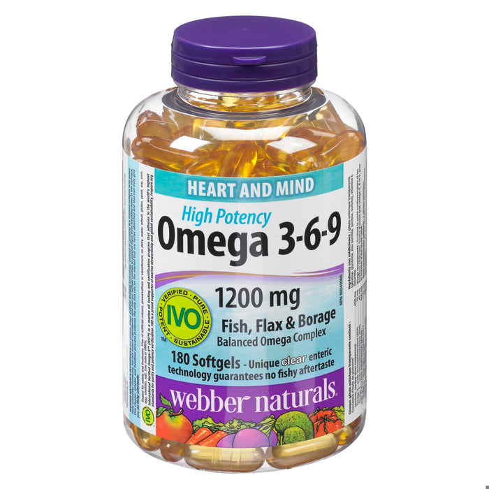 OMEGA 3-6-9 XST CLRENT SOFTGEL 180 WEBBER