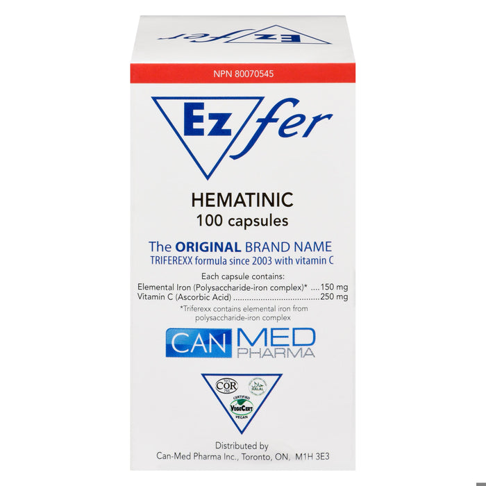 EZFER TRIFEREXX ASCORBIC ACID 250MG CAPS 100