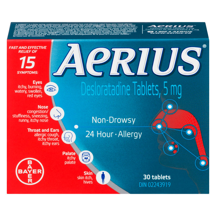 AERIUS TB 5MG 30