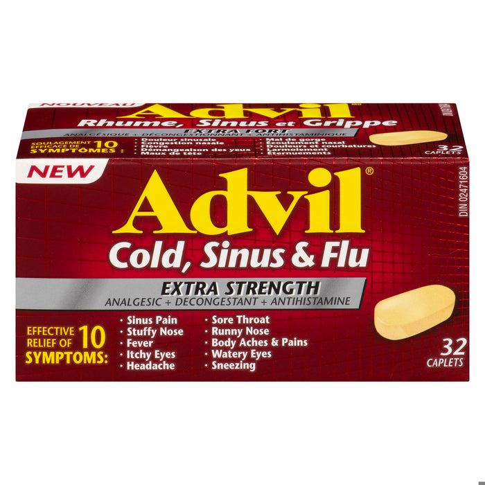 ADVIL COLD SINUS & FLU XST CAPS 32