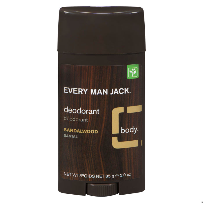 EVERY MAN JACK DEODORANT SANDALWOOD 88G