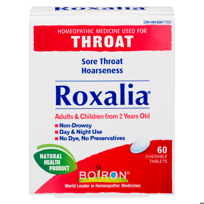 BOIRON ROXALIA SORE THROAT TB 60