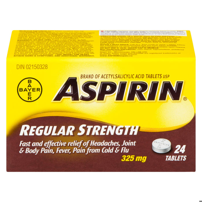 ASPIRIN TB 325MG 24