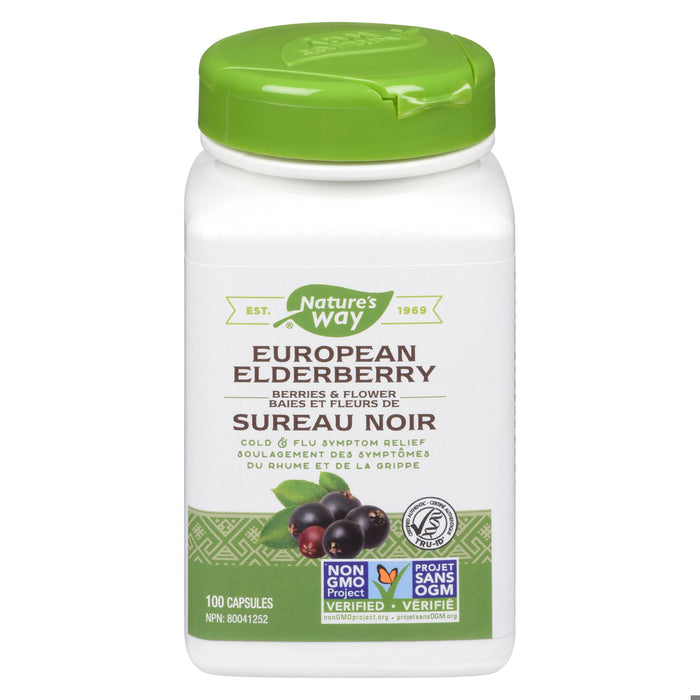 NATURES WAY ELDERBERRY CAPS 100