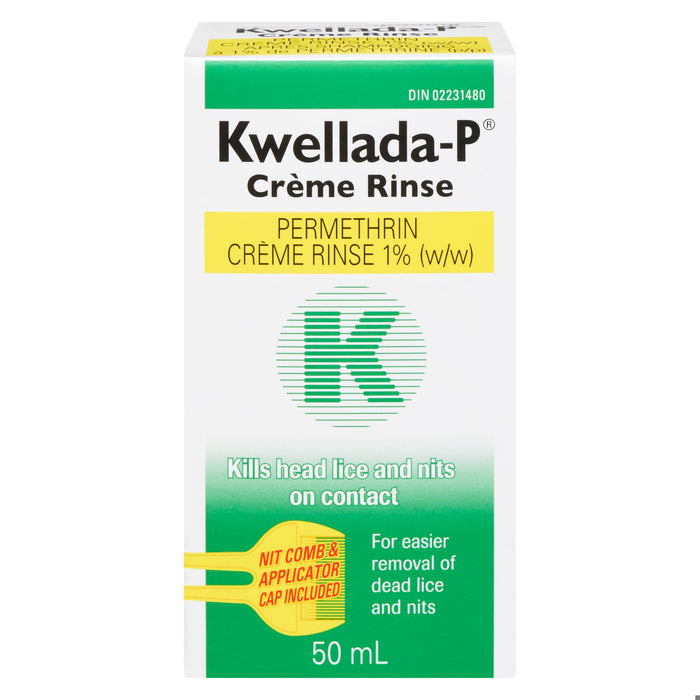 KWELLADA-P CR RINSE LICE 50ML