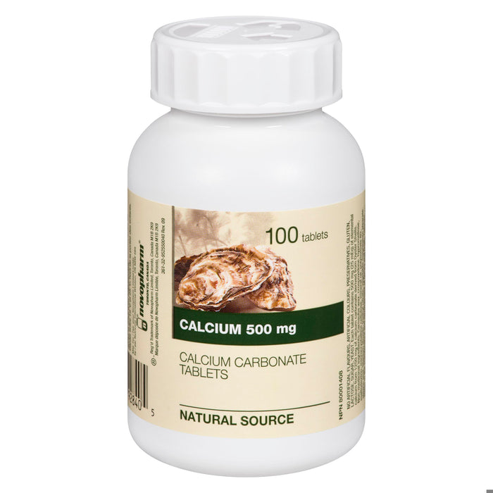 CALCIUM OYSTER SHELL 500MG 100TB NOVO