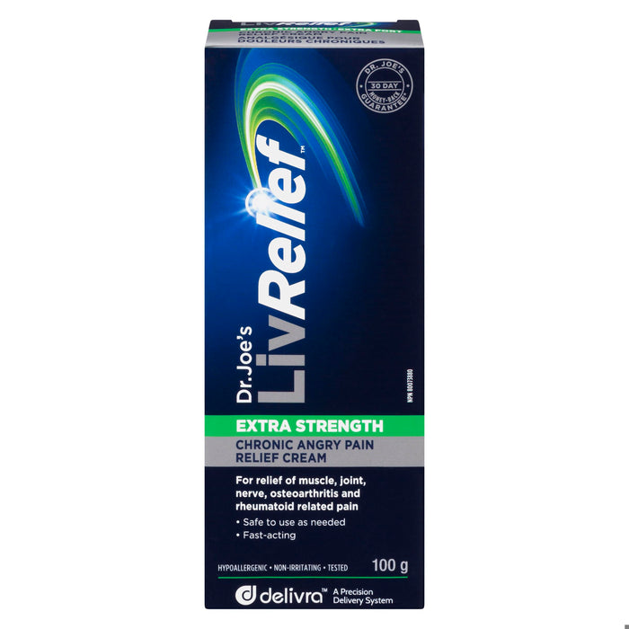 LIVRELIEF XST CHRONIC ANGRY PAIN RELIEF CR 100G