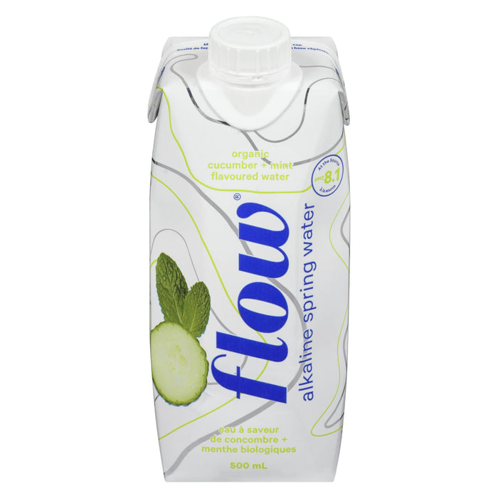 FLOW WATER CUCUMBER/MINT 500ML