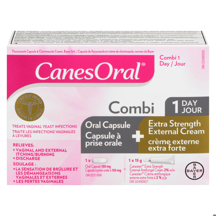 CANESORAL COMBIPACK CR 10G + CAPS 1
