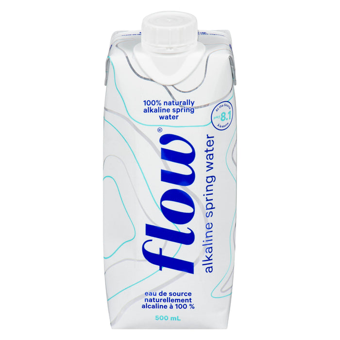 FLOW NATURALLY ALKALINE SPRING WATER 500ML