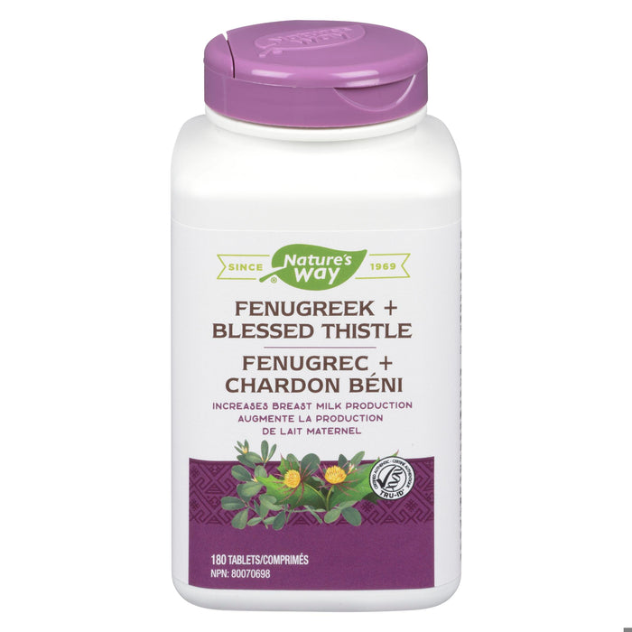NATURES WAY FENUGREEK+THISTLE TB 180