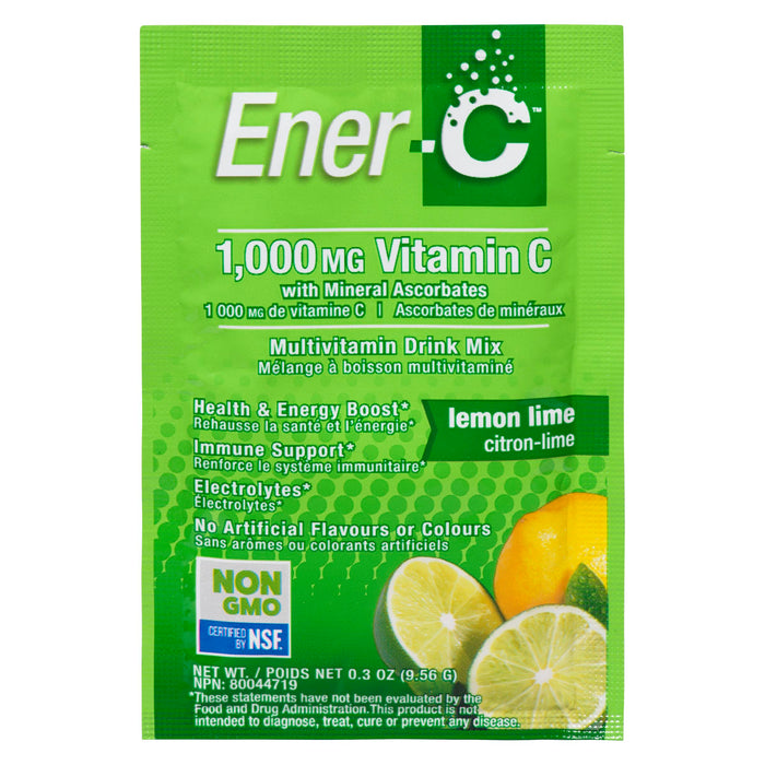 ENER-C LEMON -LIME 1000MG VITAMIN C