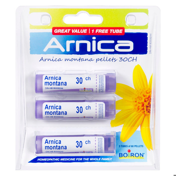 BOIRON ARNICA MONTANA BLISTER 30CH TUBES 3