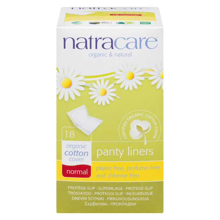 NATRACARE PANTY LINERS NORMAL 18