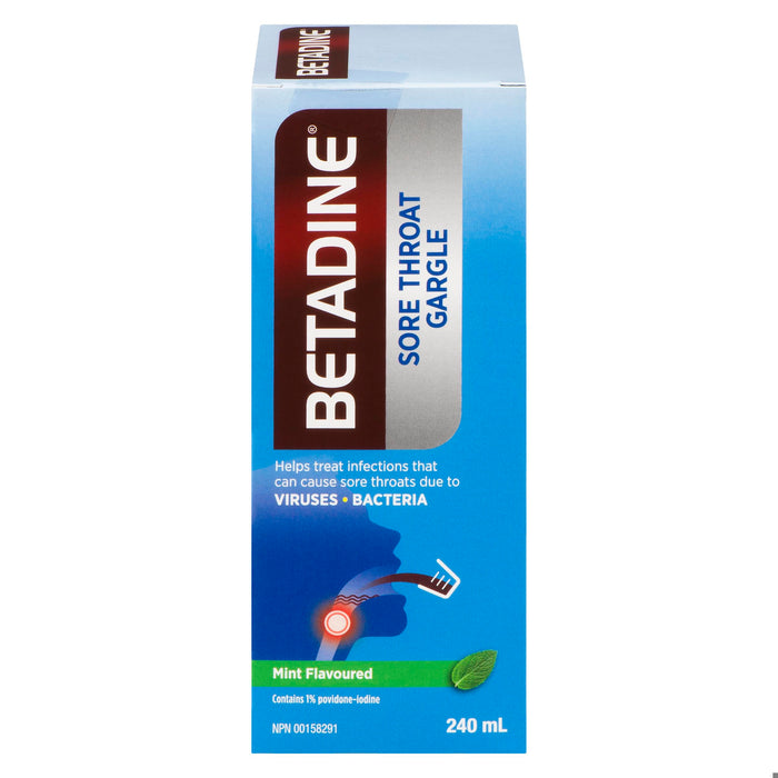 BETADINE GARGLE SORE THROAT 240ML