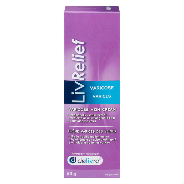 LIVRELIEF VARICOSE VEIN CREAM 50G