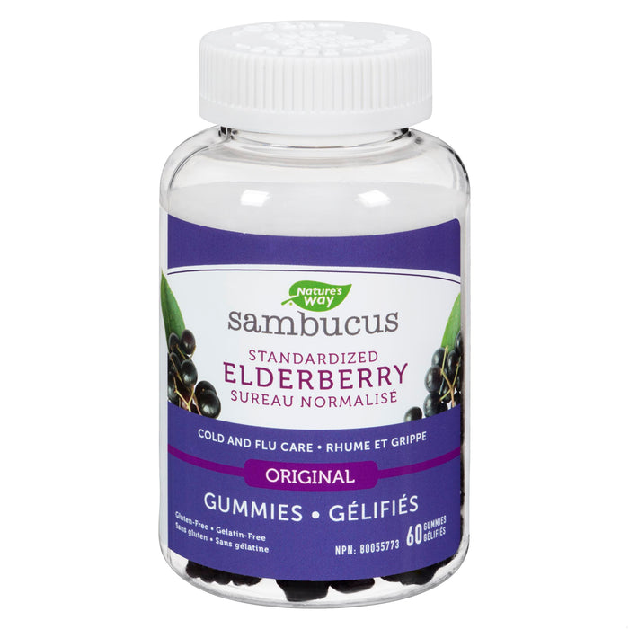 NATURE'S WAY SAMBUCUS GUMMIES 60