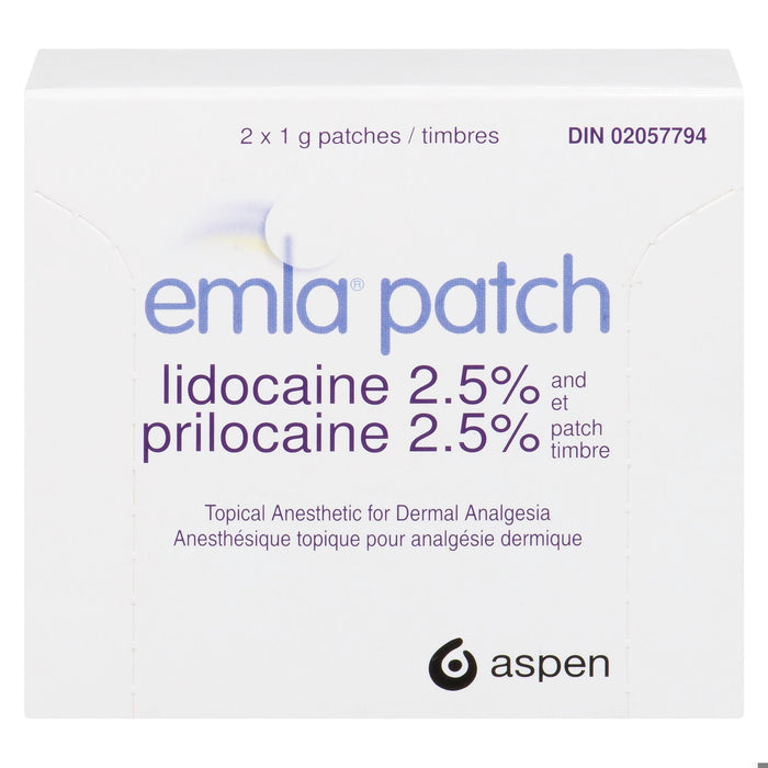 EMLA PATCH 2X1G