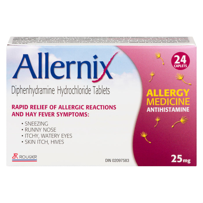 ALLERNIX CPLT 25MG 24