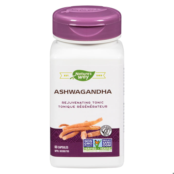 NATURES WAY ASHWAGANDHA CAPS 60