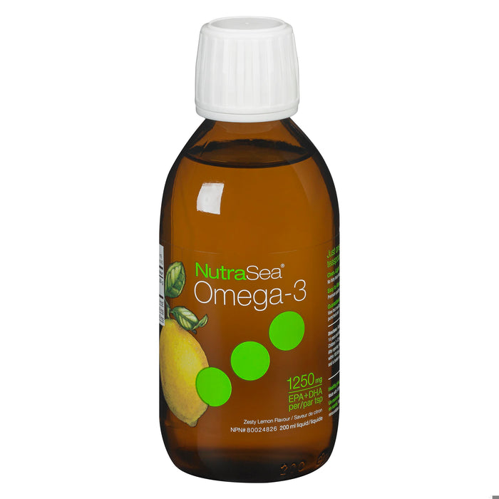 NUTRASEA LIQUID LEMON FLAVOUR 200ML