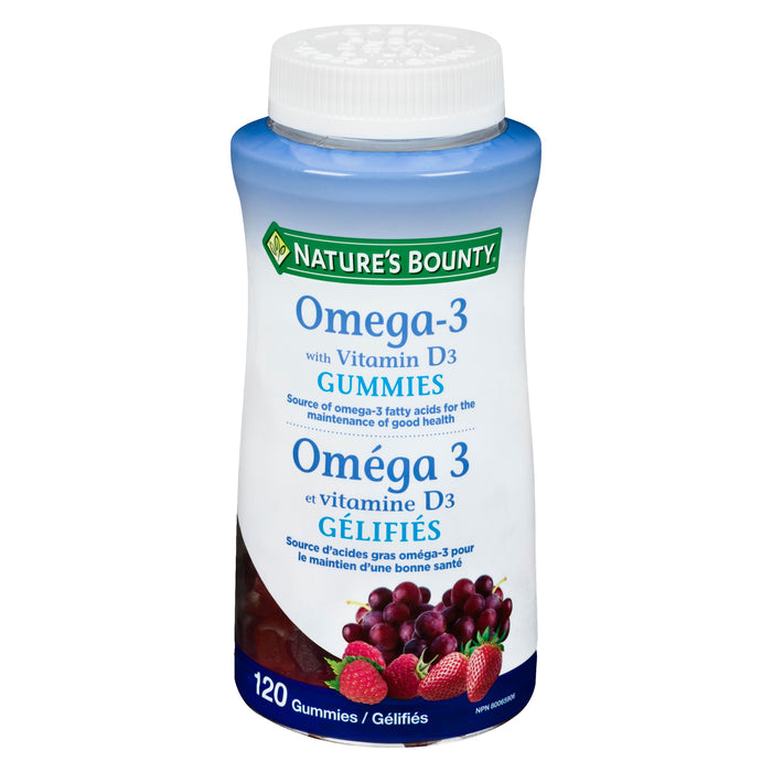 NATURE'S BOUNTY OMEGA GUMMY 120