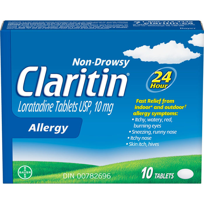 Claritin Allergy Relief 10 Tablets