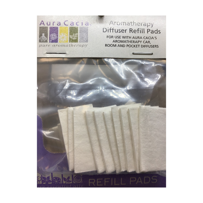 Essential Oil Diffuser Refill Pads 10 Pack Aura Cacia