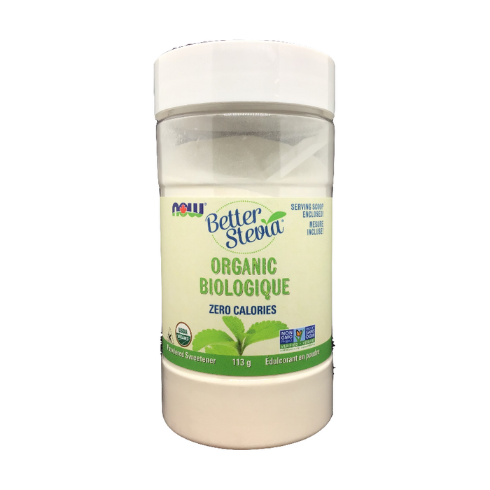 Organic Better Stevia 113g Zero Calorie Sweetener Now