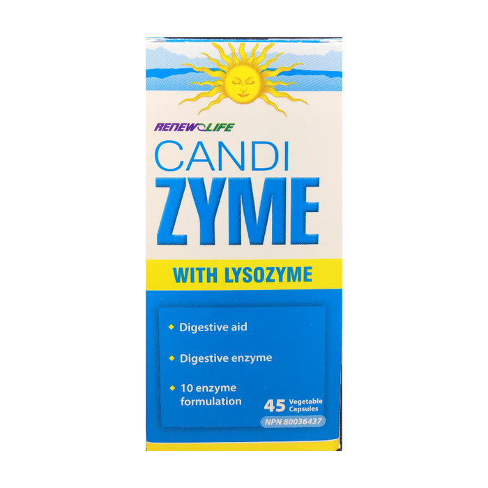 Candi Zyme 45 Capsules Renew Life