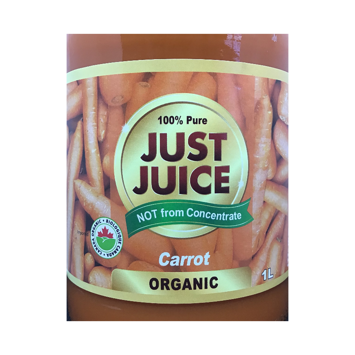 Pure Organic Carrot Juice 1L Just Juice