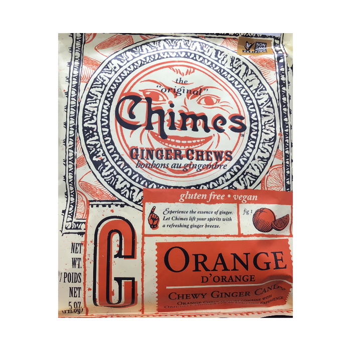 Chimes Ginger Chew Orange Flavour 5oz