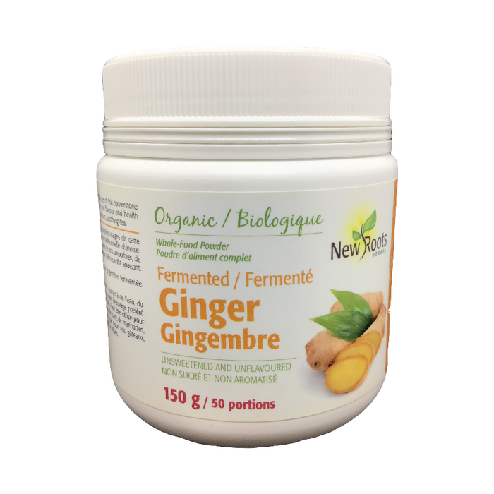 Organic Fermented Ginger 150g New Roots Herbal