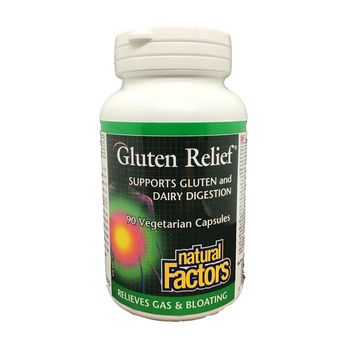 Gluten Relief 90 Capsules Natural Factors