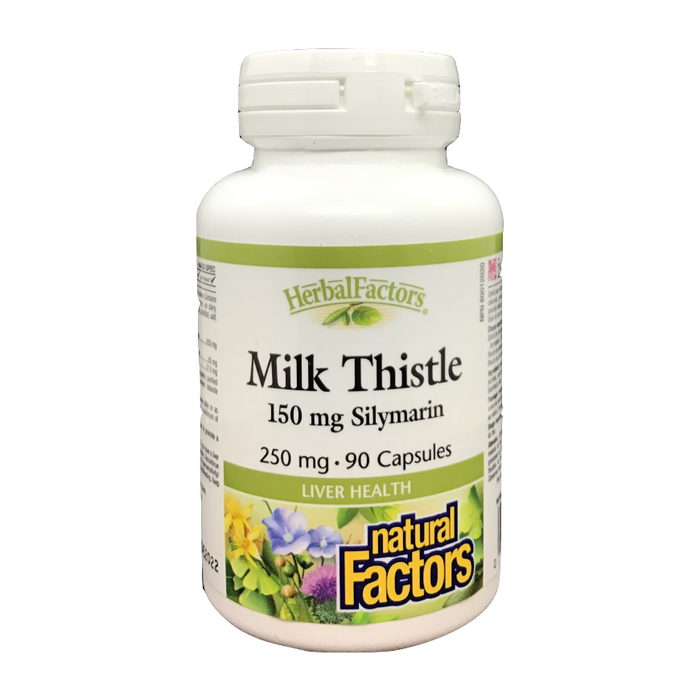 Milk Thistle 250mg 90 Capsules Natural Factors