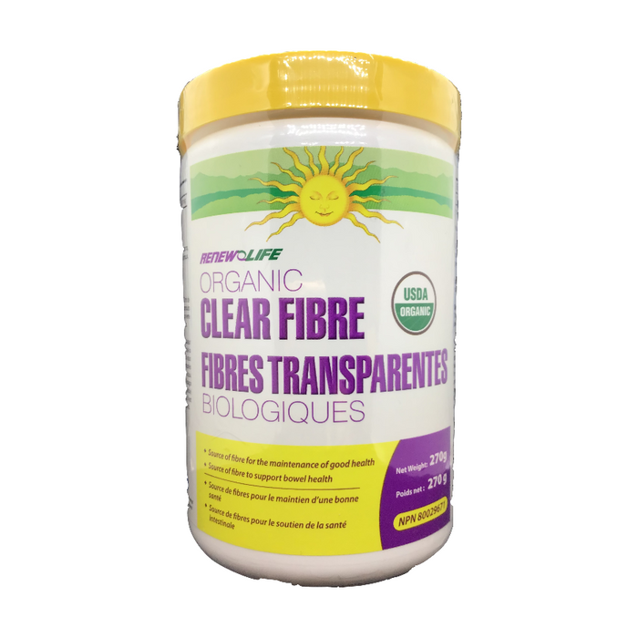 Organic Clear Fibre 270g Renew Life
