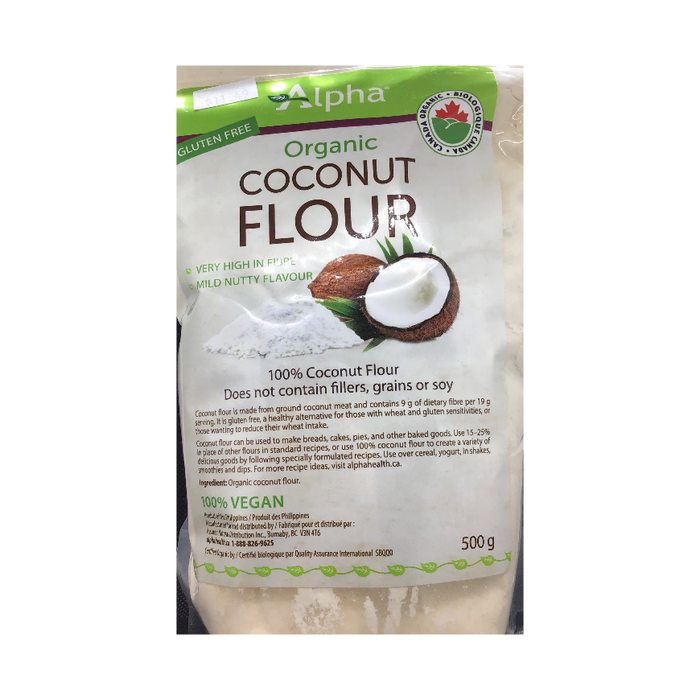 Organic Coconut Flour 500g Alpha