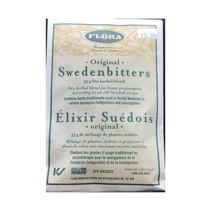 Original Swedenbitters 35g Dry Herbal Blend Flora