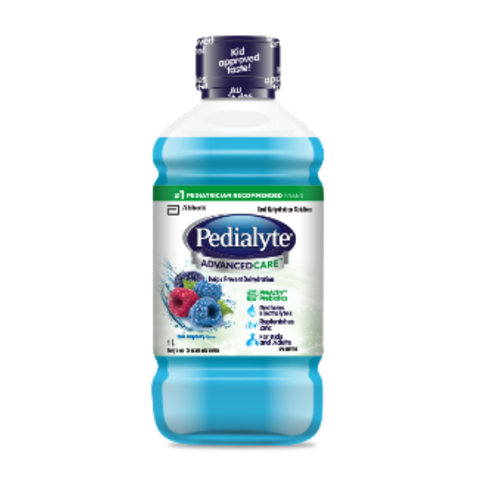 Pedialyte Advanced Care 1L Blue Raspberry