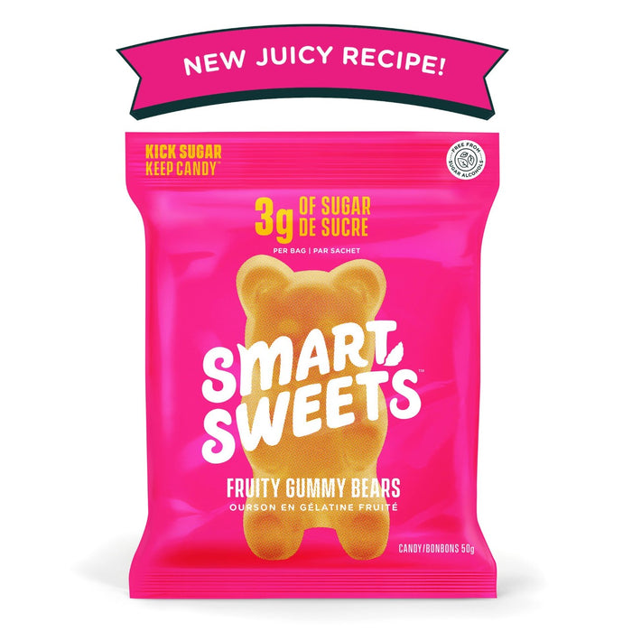 Smart Sweets Fruity Gummy Bears 50g