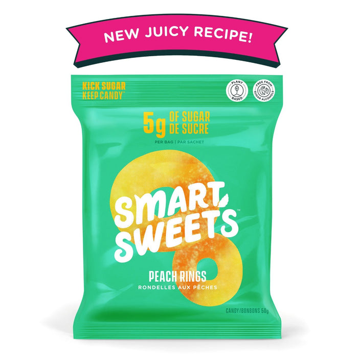 Smart Sweets Peach Rings 50g