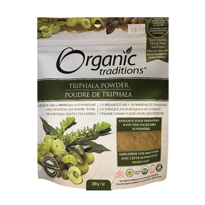 Triphala Powder 200g Organic Traditions