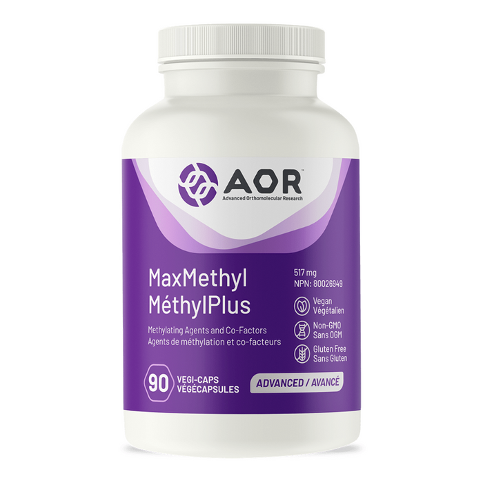 MaxMethyl Methylating Agents and Cofactors 90 Capsules AOR