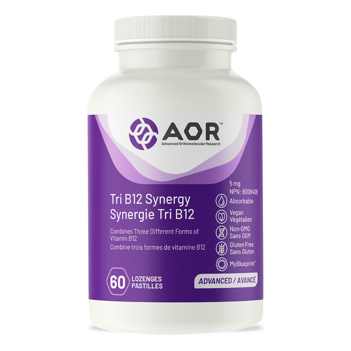 Tri B12 Synergy 60 Lozenges AOR